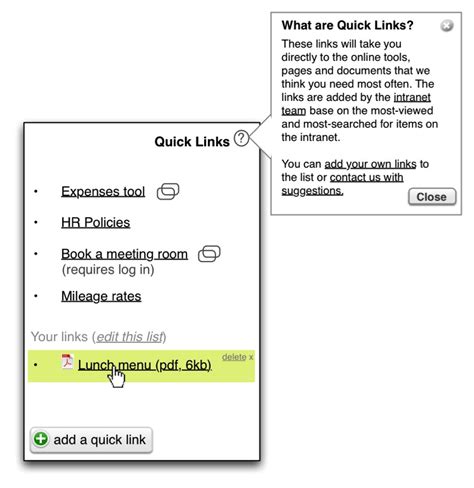 my tsd quick links.